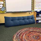 Tête De Lit Double Capitonnée En Velours Catalina De CorLiving, Bleu Marine BOS-121-D